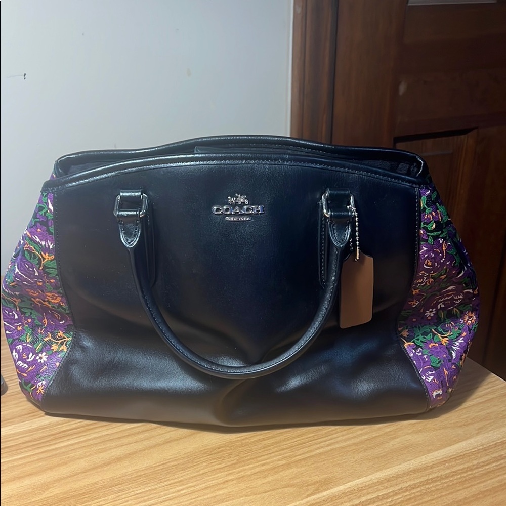 Coach Margot Carryall Rose Meadow Floral
